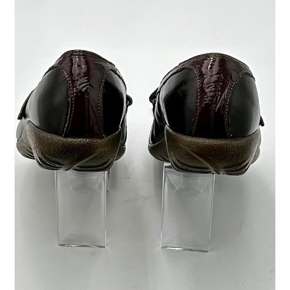 Naot Womens Mary Jane Leather Flats Size 8 (EU 40)‎ Leaf Detail Comfort Orthotic - Picture 4 of 6